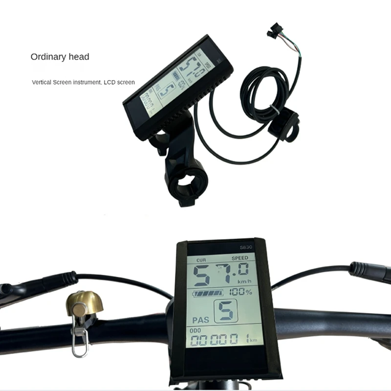 22A Controller Electric Bicycle Electric Scooter Kit S830 Display Sine Wave Controller 36/48V 22A 500W