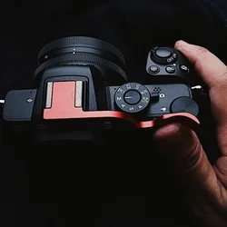 Nowy metalowy wysokiej jakości aparat kciuk w górę Hotshoe uchwyt na kciuk reszta palec wykonany dla Fuji nikon z50 Z50