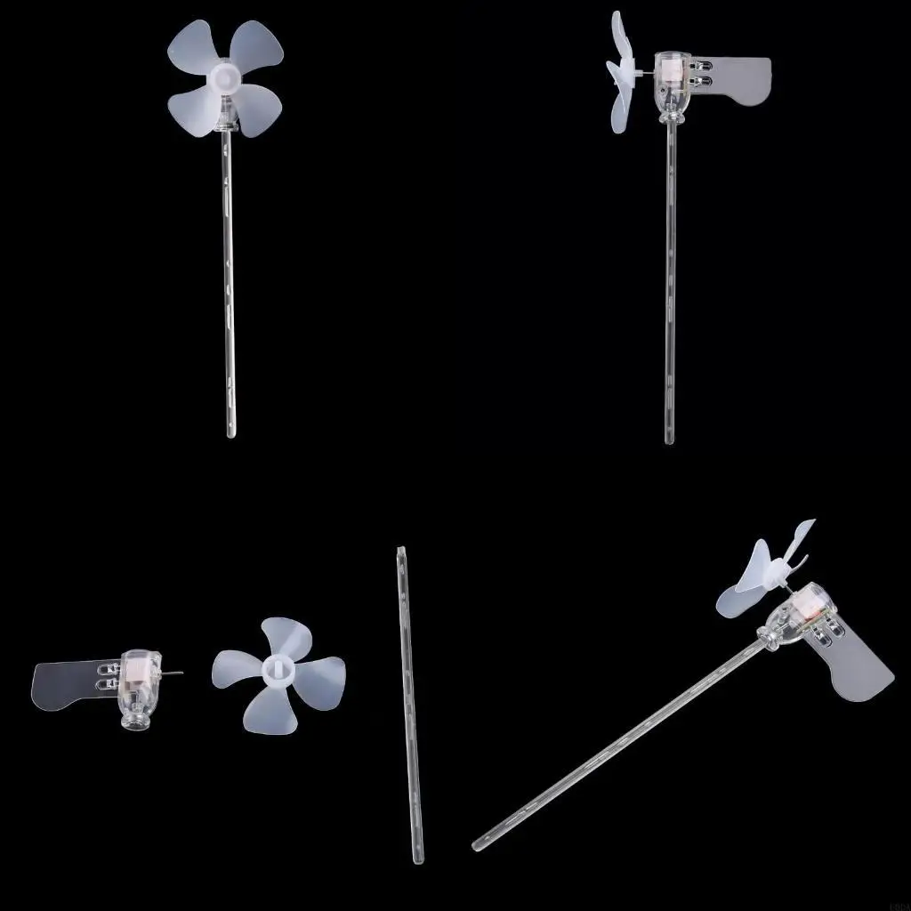  Smallest Wind Turbines Generator Science Teaching Tool Fan Gift for Children