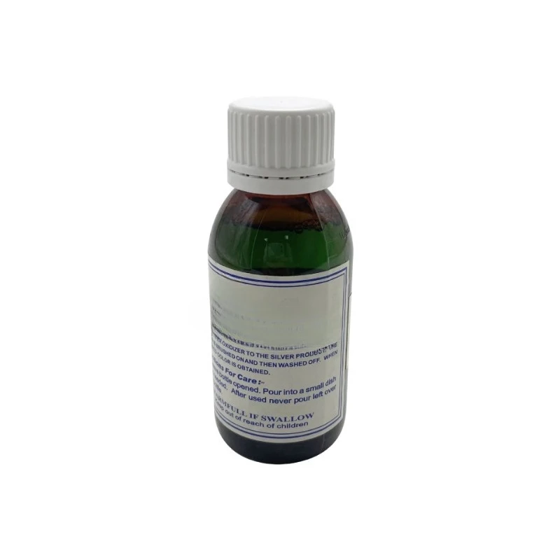 Silver blackening agent, play retro silver jewelry oxidation and old 100ml