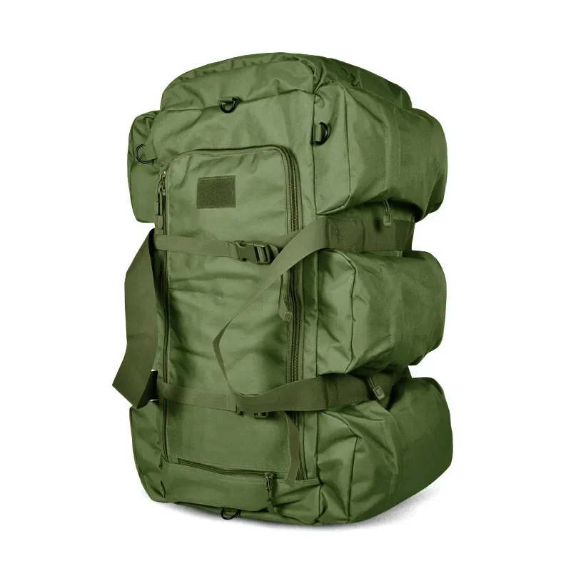 Large Capacity Tactical Duffel Bag Outdoor Travel Luggage Military Style Shoulder Hand Carry Gear Bag For Hiking Camping Trip
