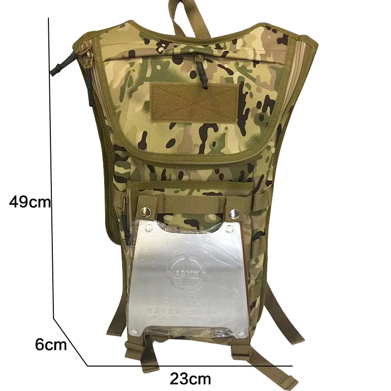 New Outdoor Camouflage Travel Sports Mountaineering Bag Casual Men's Shoulder Bag Multi functional tablet backpack