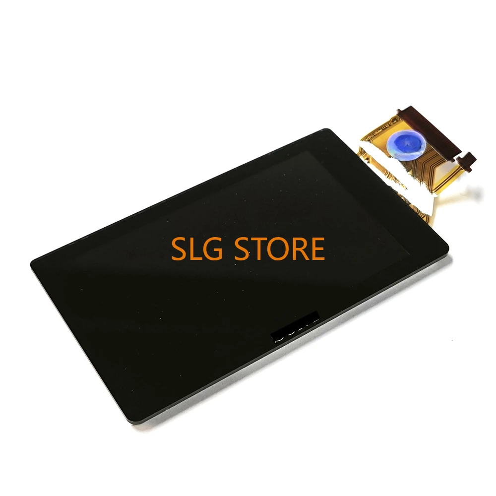 Nova tela lcd com retroiluminação e vidro para sony ILCE-6000 ILCE-6300 a6000 a6300 + peça de reparo de câmera digital de vidro externo