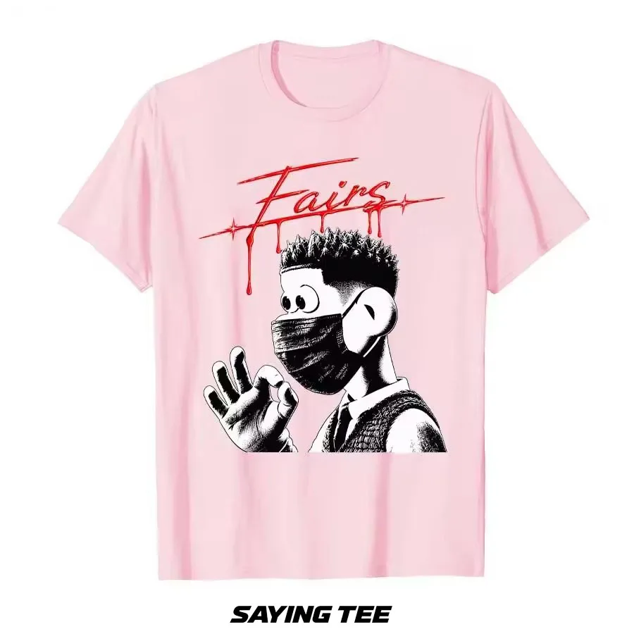 Funny YBG Wallace Vintage Fairs Slang Tuff Meme T-Shirt Y2k Retro Grunge Art Aesthetic Clothes Soft Cotton Saying Tee Cute Gifts