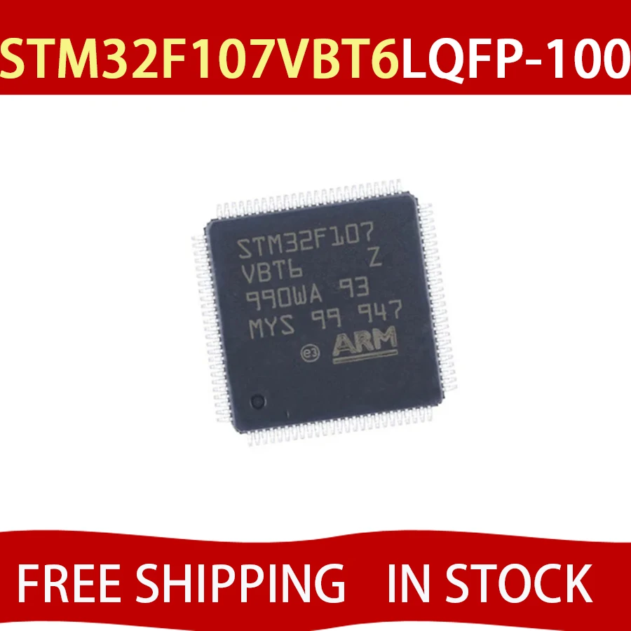 STM32F107VBT6 LQFP100 Micro controller original chip In Stock