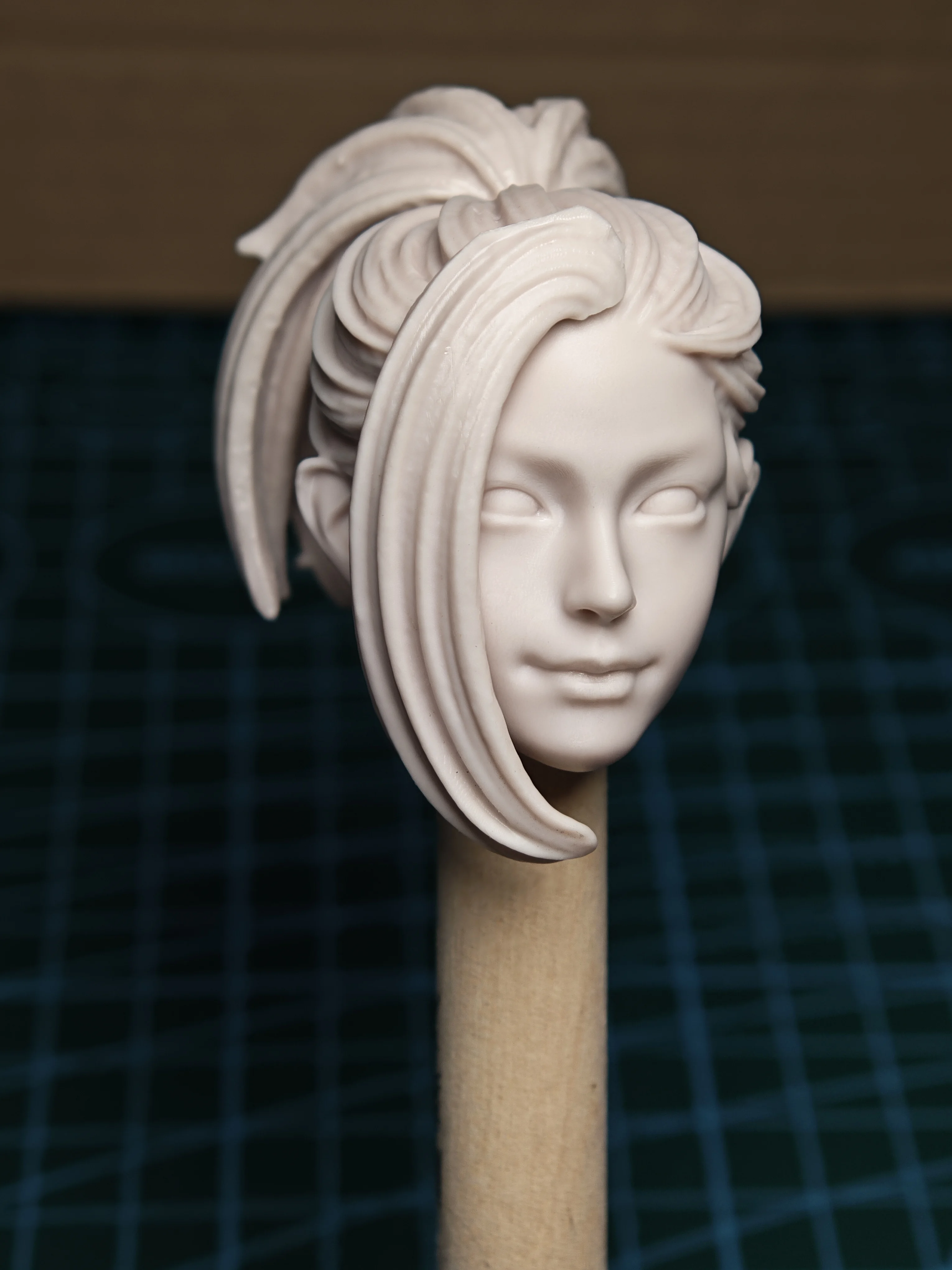 

Janpanese Ancient Anime Head Sculpt 1/6 Scale Sculpture Carving Fit 12'' Inch Action Figure Action Figure