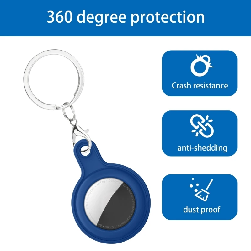 Защитный чехол для трекера, силиконовый защитный рукав, устойчивый к царапинам корпус, чехол в форме брелка, Прямая поставка