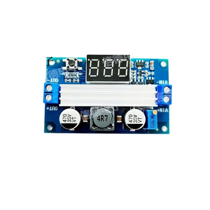 DC-DC Power 100W 3.0 to 35V liter 3.5 to 35V with digital display voltmeter adjustable voltage booster module