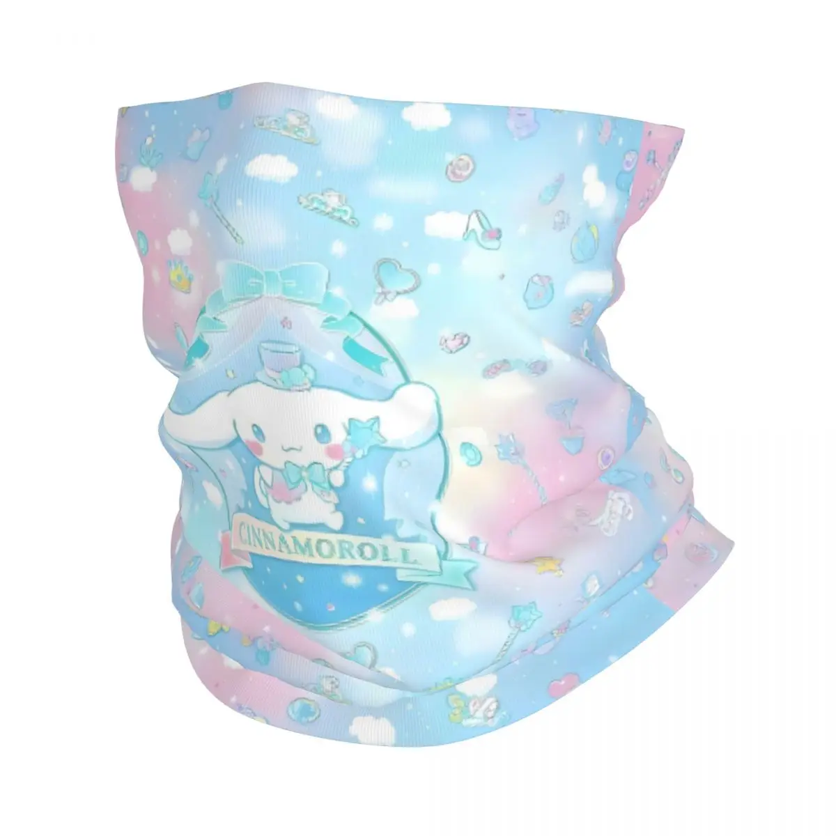 

Пользовательские аниме Sanrio Cinnamoroll мультфильм бандана шеи гетры ветрозащитный шарф для лица чехол для женщин и мужчин милая повязка на голову трубка Балаклава