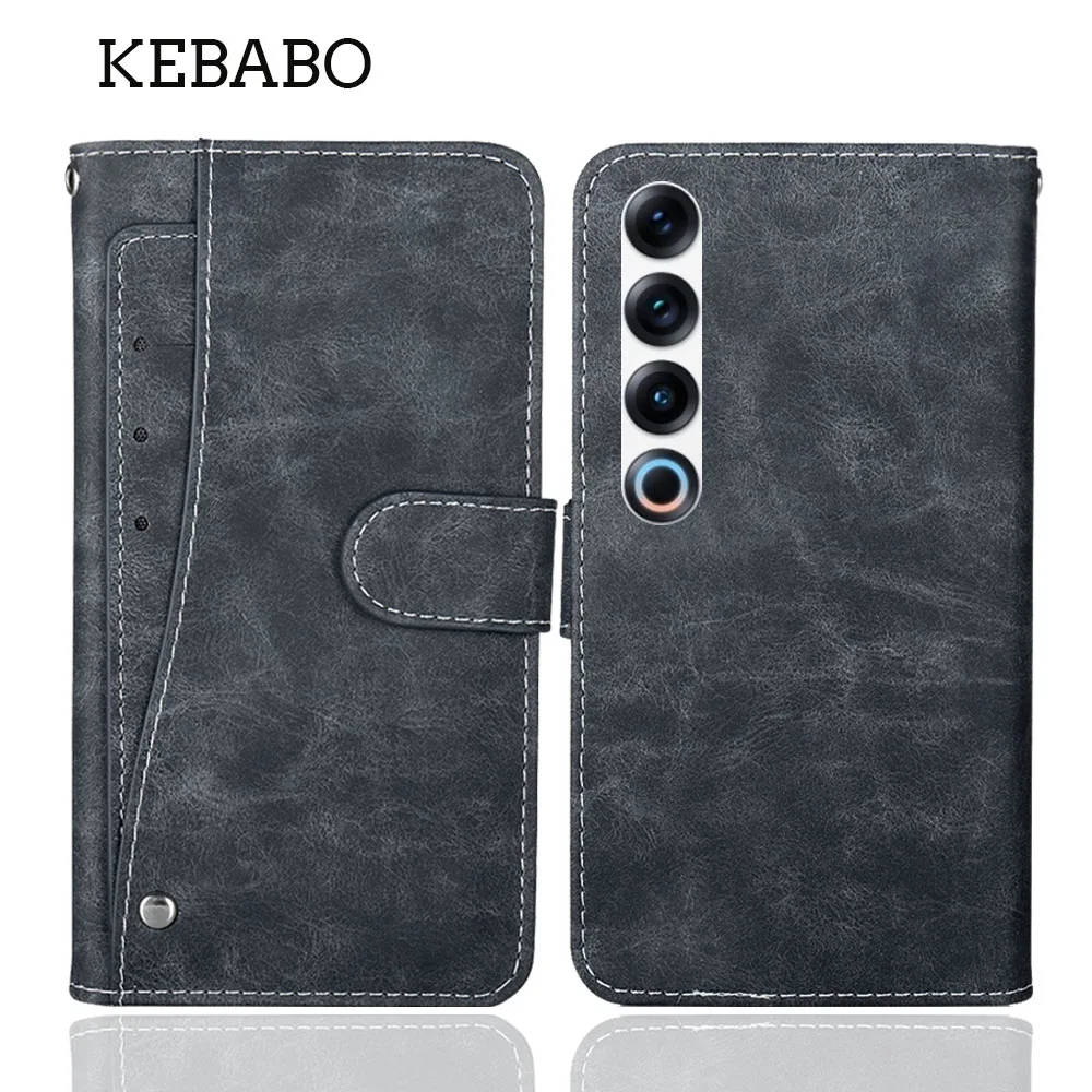 Fashion Leather Wallet For Meizu 21 Pro Case 6.79