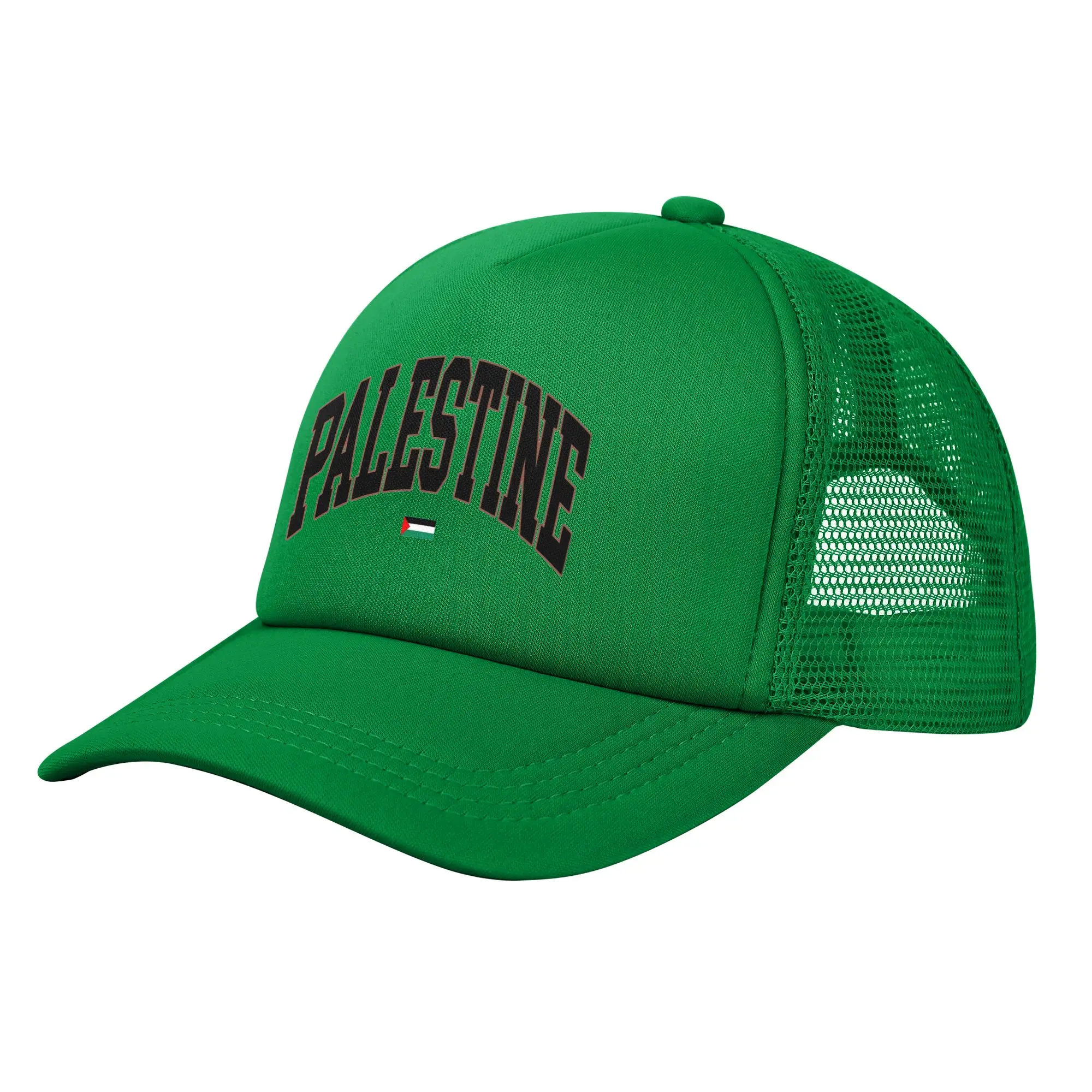 Palestinian Palestine Flag Casquette  Men's Women's Outdoor Hats  Adjustable Snapback Cap Casual Baseball Caps view 2