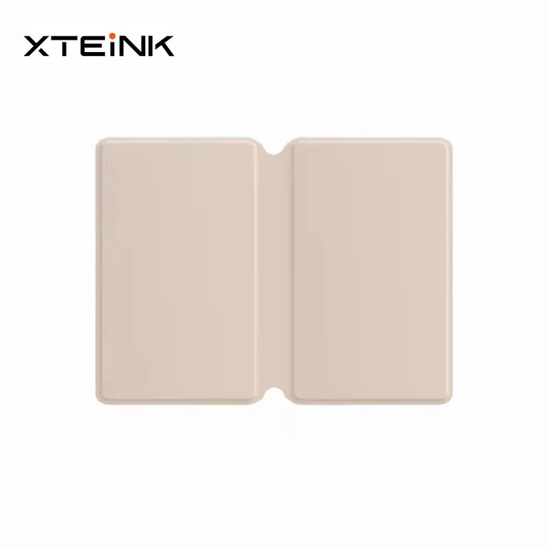 Magnetic Protective Case for XTEINK X4 Reader Case Full-wrap Anti-drop Protective Shell with TPU Clear Case Pink E-Book Case