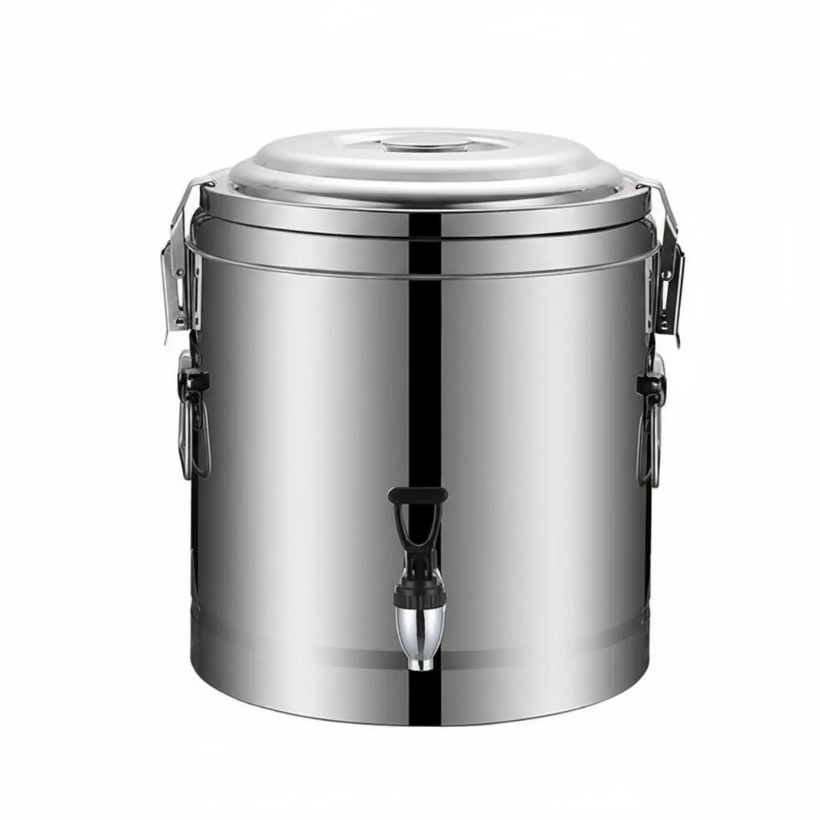 Triple Layer Stainless Steel Bucket Thermal Container 12 24 Hour Insulation for Catering Buffet Restaurant Food Storage