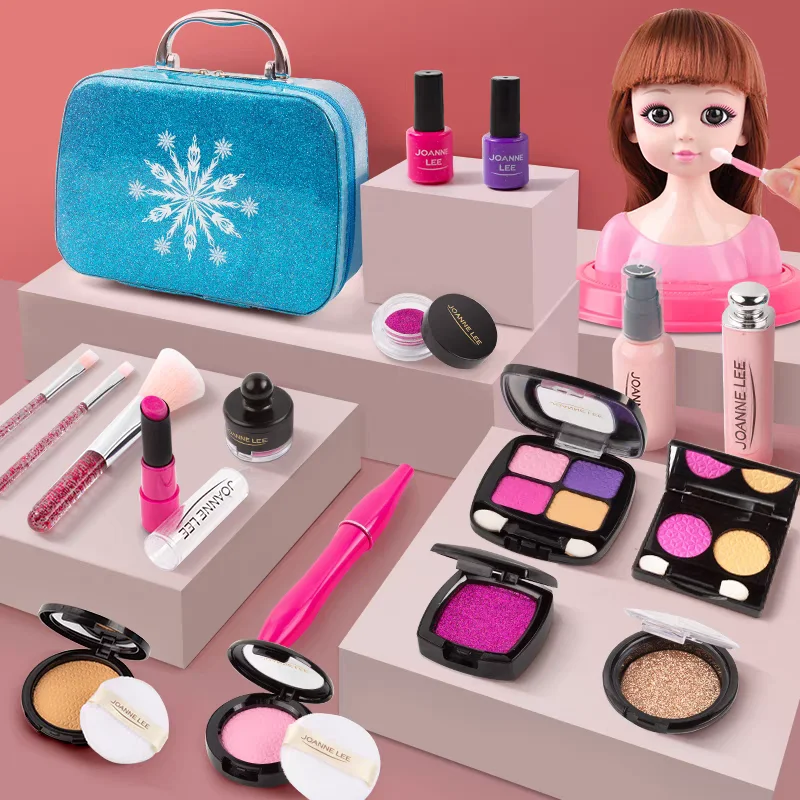 Original Disney Cartoon echte Mädchen gefrorene Kosmetik Mädchen sichere Baby Prinzessin Lipgloss Mädchen Spielzeug Geburtstagsgeschenk