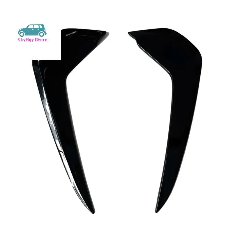 

For Mazda CX50 CX-50 2023 2024 Car Window Trim Modified Bright Black Back Triangle Sticker Decoration Accessories Cover