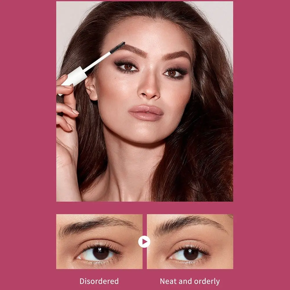 Gel líquido de secado rápido 3D para cejas salvajes, maquillaje de belleza para ojos, capa superior, jabón para esculpir, Gel fijo para cejas