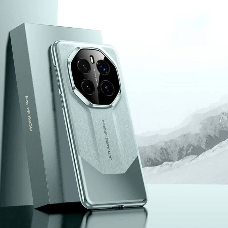 

Роскошный кожаный чехол для телефона Honor Magic 7 Lite 7Pro с матовым покрытием и твердым покрытием для Honor X9C Smart Magic 7 6Pro 300 200
