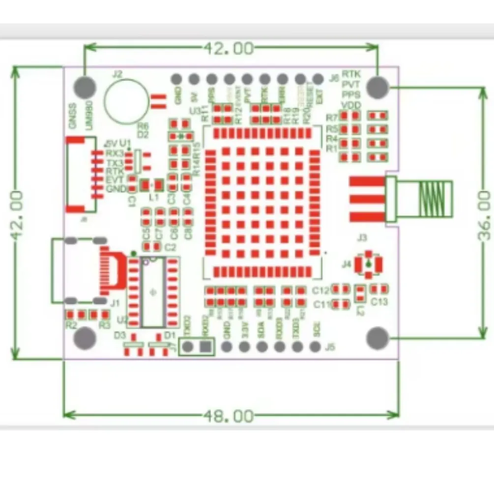 Brand new Hexing Xintong Um980 Board, Full-System Full-Frequency Rtk Centimeter Positioning Module