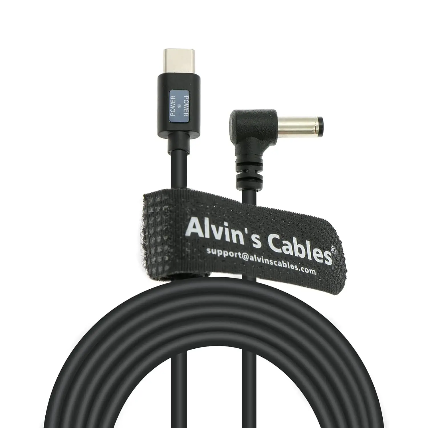 كابلات ألفين PD USB-C Type-C إلى تيار مستمر 5.5 × 2.5 مم 12 فولت كابل طاقة لمساعدة في الفيديو Blackmagic |   أتوموس شوغون |   SmallHD |   عالم الشعور