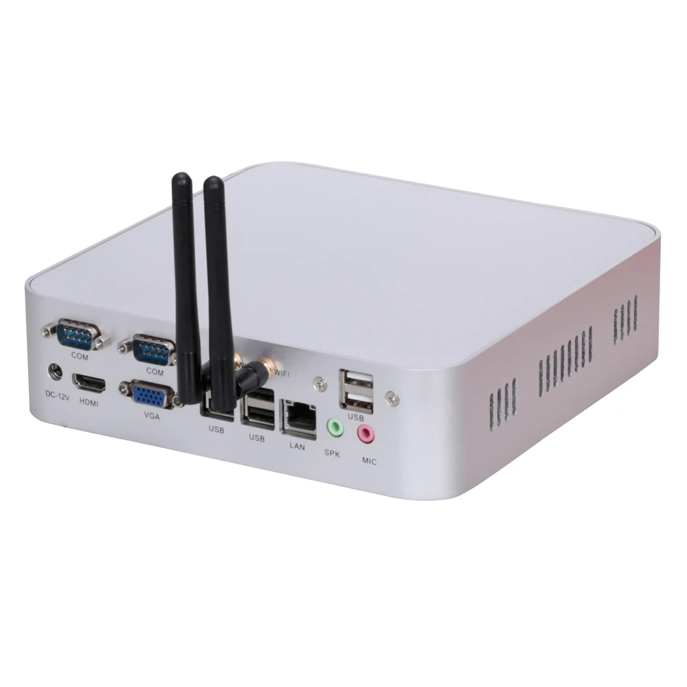 Hot Sale Thin Cool Fan Core I3 3217U Dual Core 1.8G Mini PC with DDR3 2GB and SSD 32GB Home Office Cheap Mini Pc