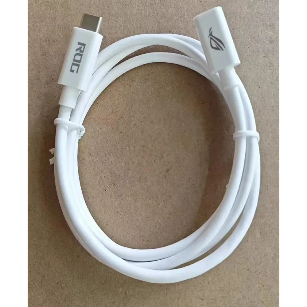 Original ASUS ROG Motherboard Type-C Extension Cable Type-C Male to Type-C Female Quick Charge External Hard Drive Mobile Phone