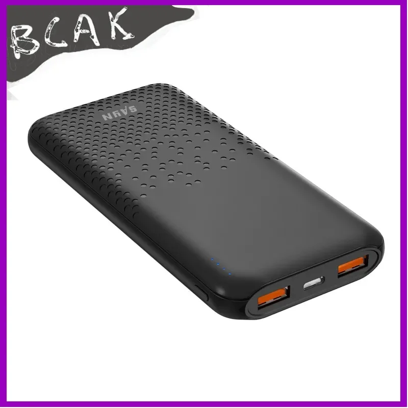 

Fast Charging Mobile Power Supply 10000 MAh Real Standard Polymer Battery BCAK Power Bank for xiaomi