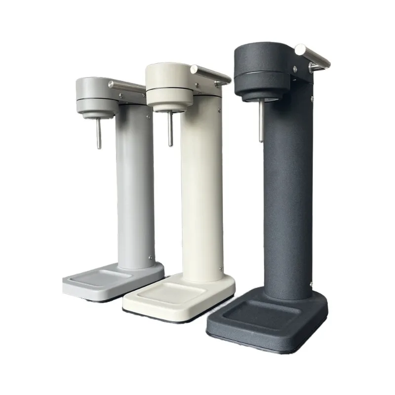 1L carbonated beverage machine - user-friendly, no power supply required, built-in safety valve, food-safe pet design