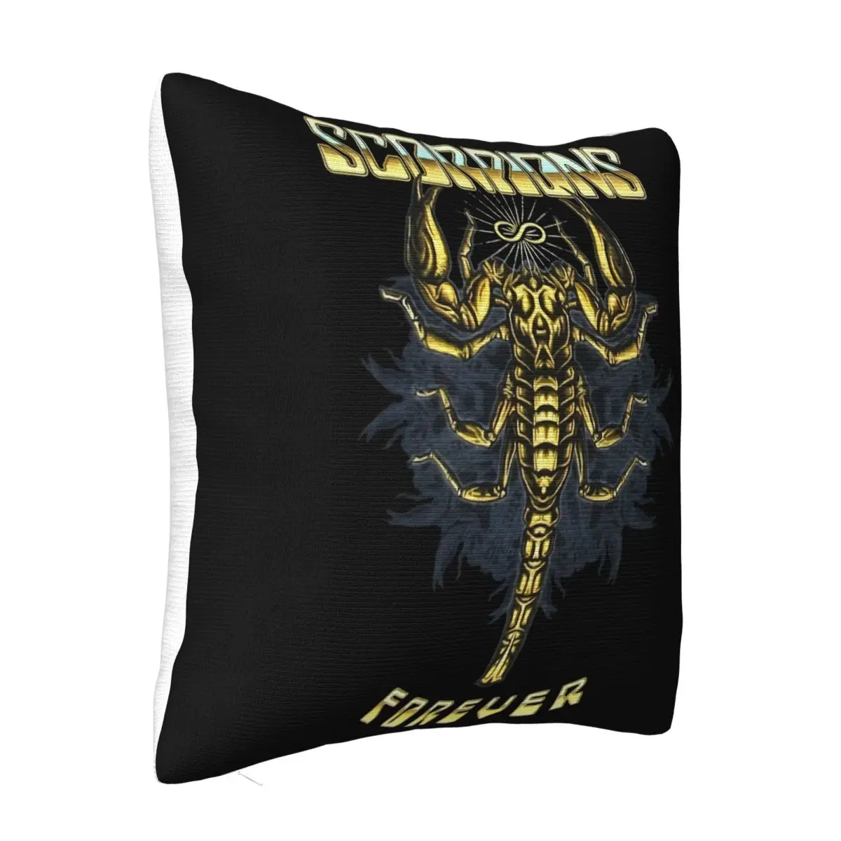 Scorpions Forever Crazy World Tour 2017 Black Swea New Band Merch Women Men Pillow Case