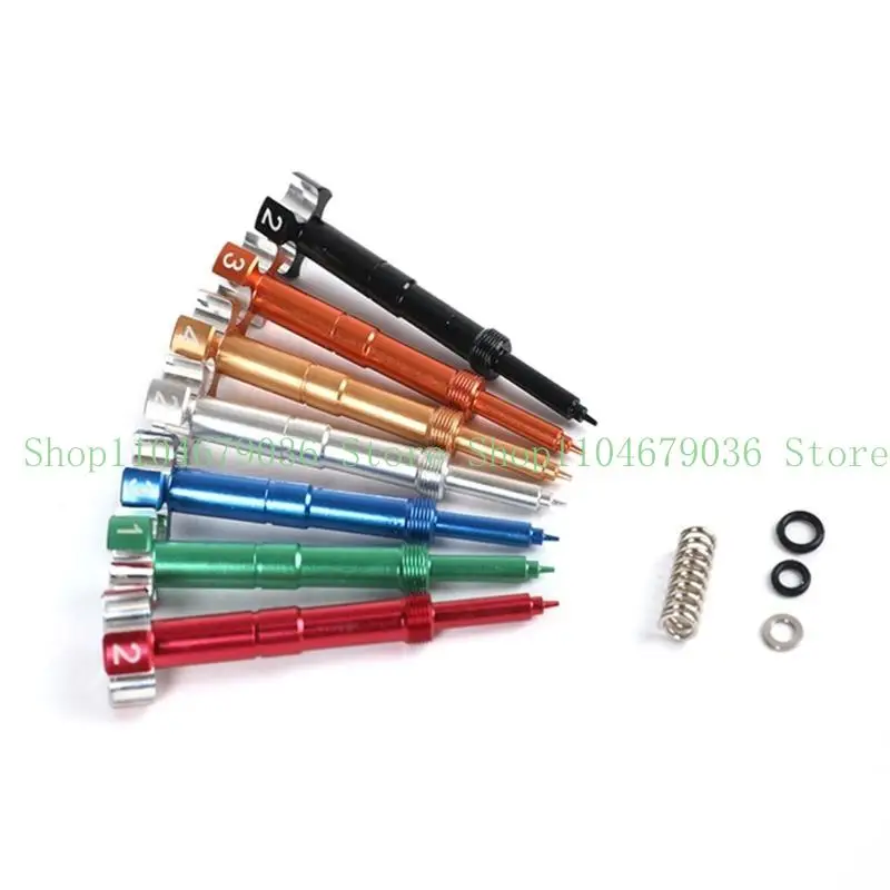 Air Mixture Screw Set Pilot-Screw Adjuster for FCR PWK Carburetor Motorcycle Dit Pit Bike ATV Replacement Accessory