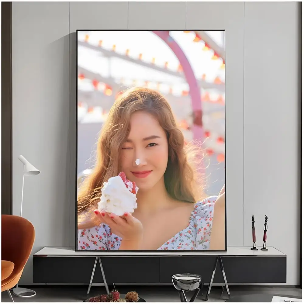 kpop solo female artist J-Jessica Jung Poster Living Room Bedroom Decorative Print Unframed Decor - view 6