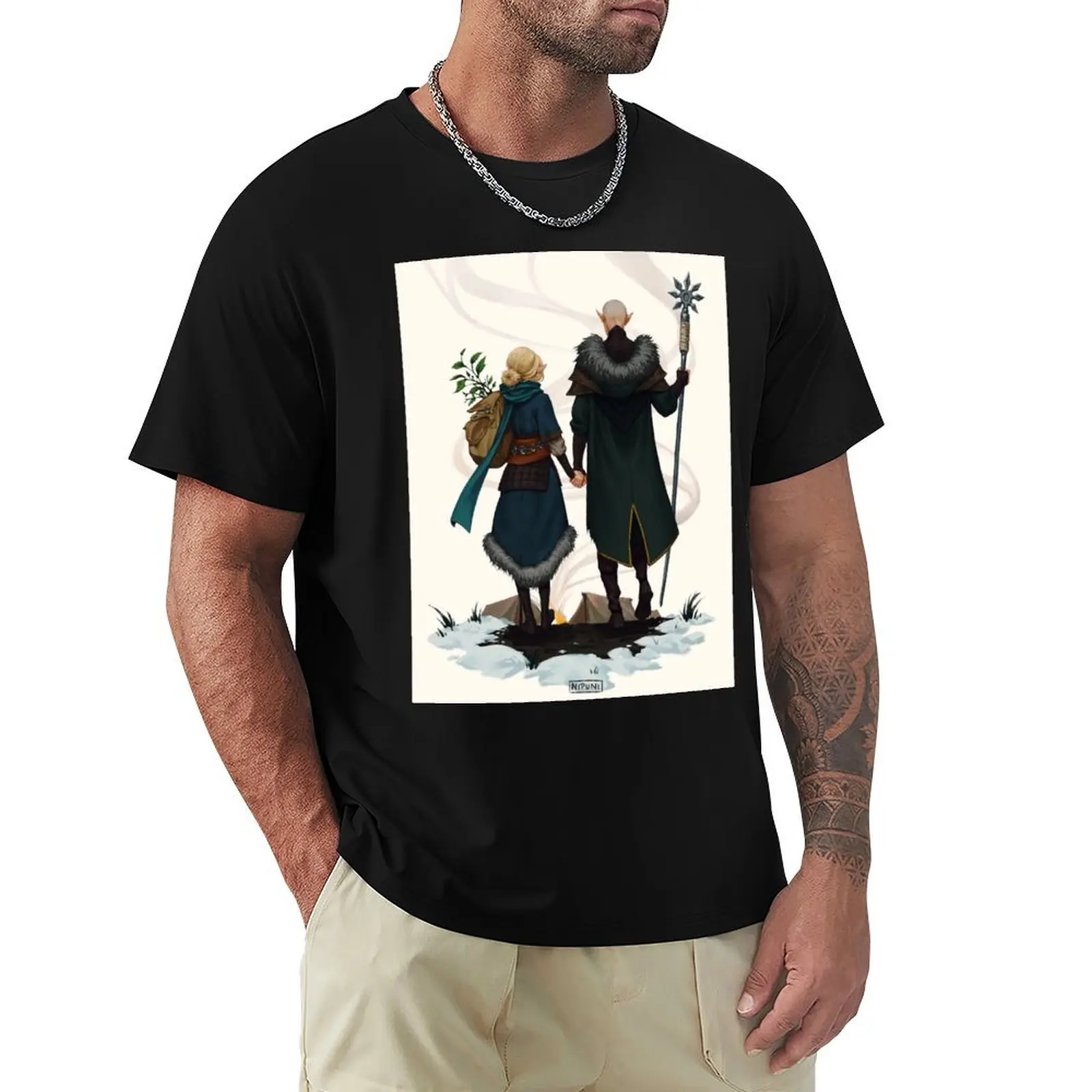 Dear fellow traveller T-Shirt Summer Fashion Casual Tee Shirt