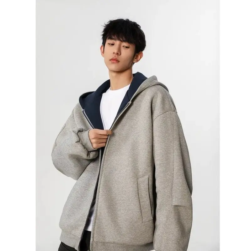 

Толстовка унисекс Heavyweight Hoodie в стиле ретро, американский кэжуал, с длинными рукавами, из полиэстера, для мужчин и женщин
