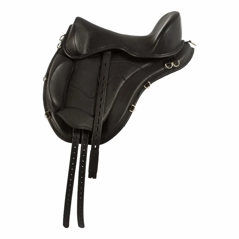 Cowhide Endurance Saddle, Saddle Bone, Equestrian Harness Saddle 8205089