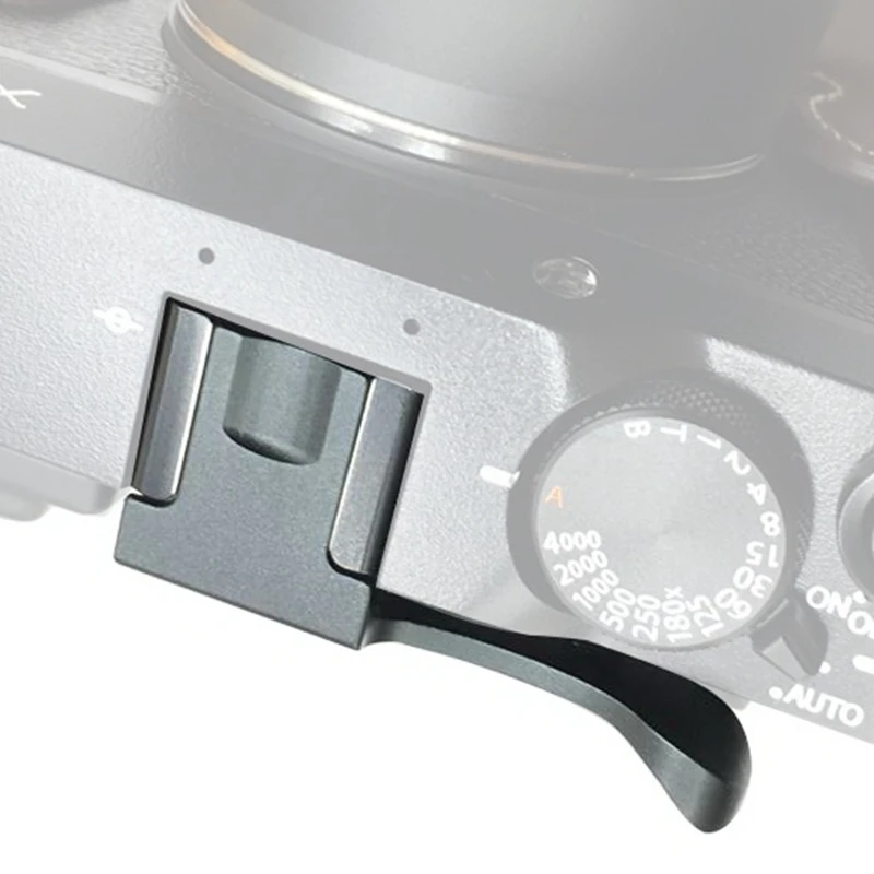 Metal Hot Shoe Thumb Grip For Fujifilm XPRO1 X-PRO2 X-M1 X-E2S X-E2 X-E1 X-A3 X-A2