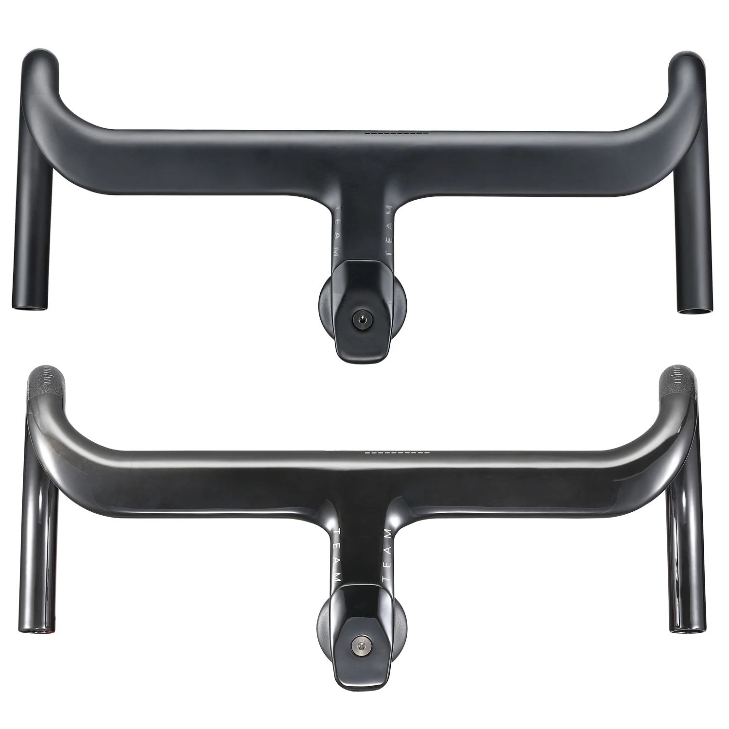 MCELO Bicycle Handlebar T1000 Carbon Handlebar Integrated Road 28.6mm Ultra Lightweight Aero Very Hard Road Handlebar 350g