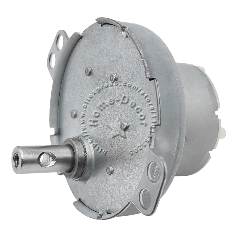 1pcs Horizontal Hole Tapping Shaft JS-50T DC3V/5V/6V/12V/24V Large Torque Metal Gear Gearbox Speed Reduction Gear Motor