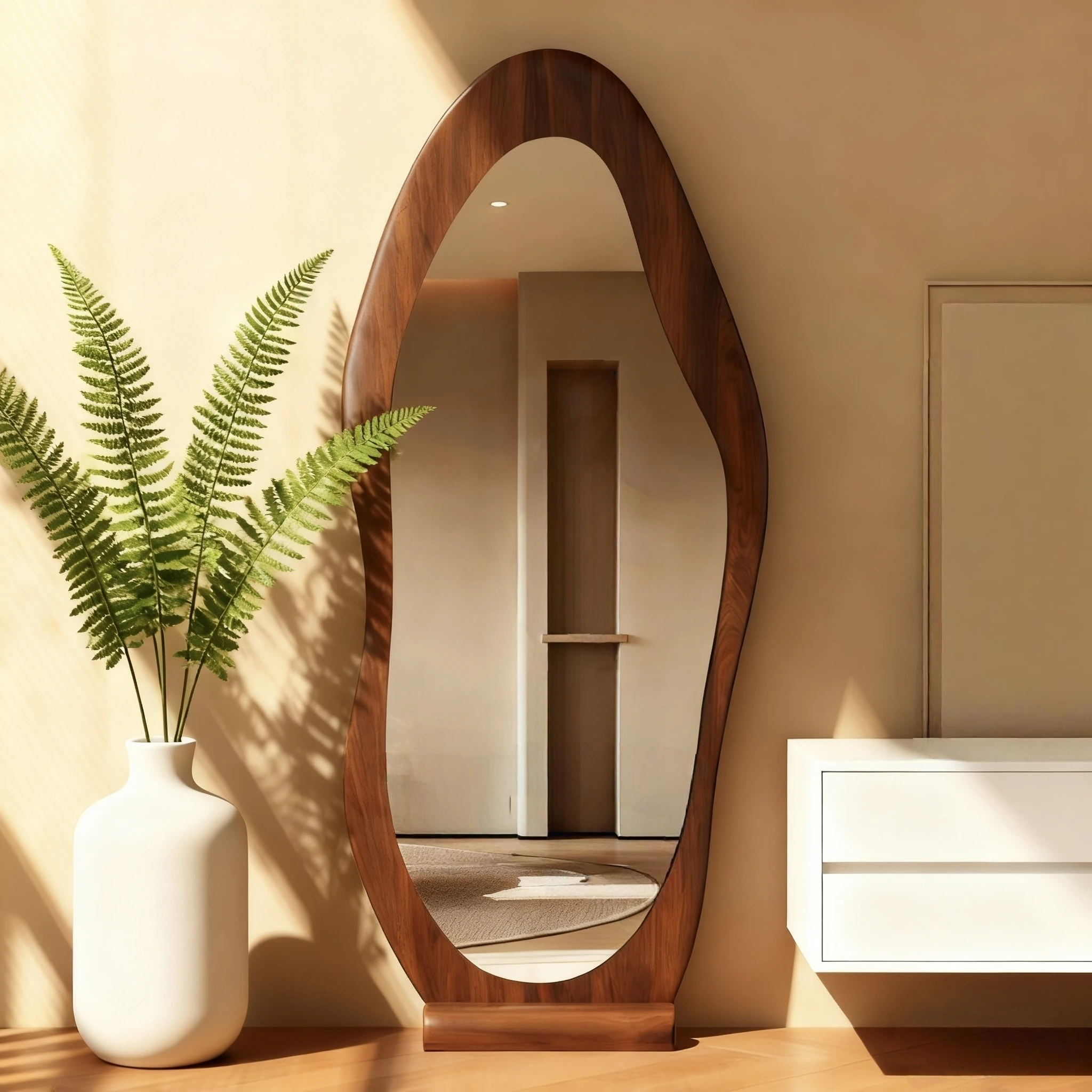 Cermin Lantai Modern Ukuran Pe - Flooring Home Decor ulasan dan harga