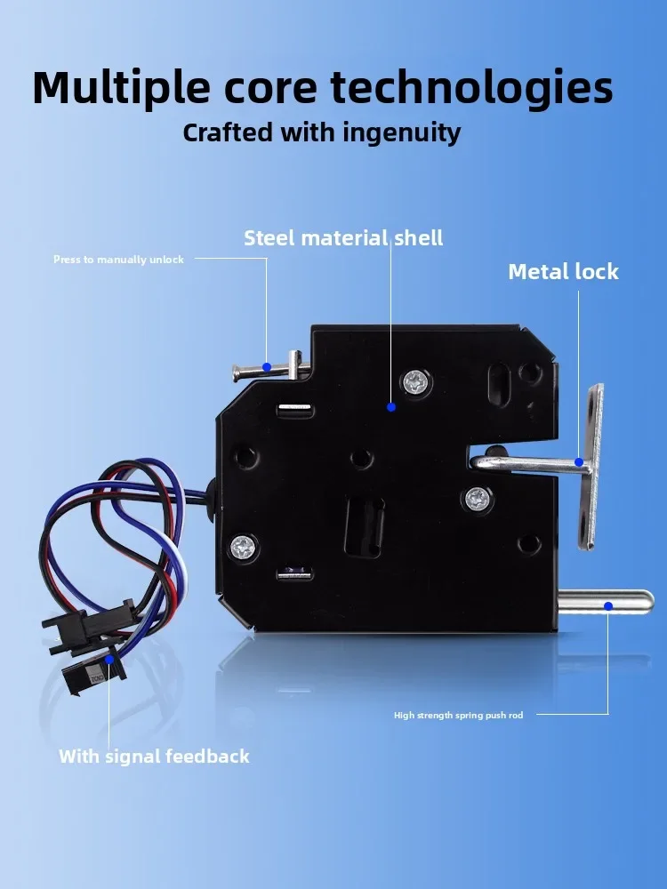KOB Waterproof Electric Cabinet Lock 12V/24V/5V for Supermarket Locker Parcel Locker Smart Electronic Lock