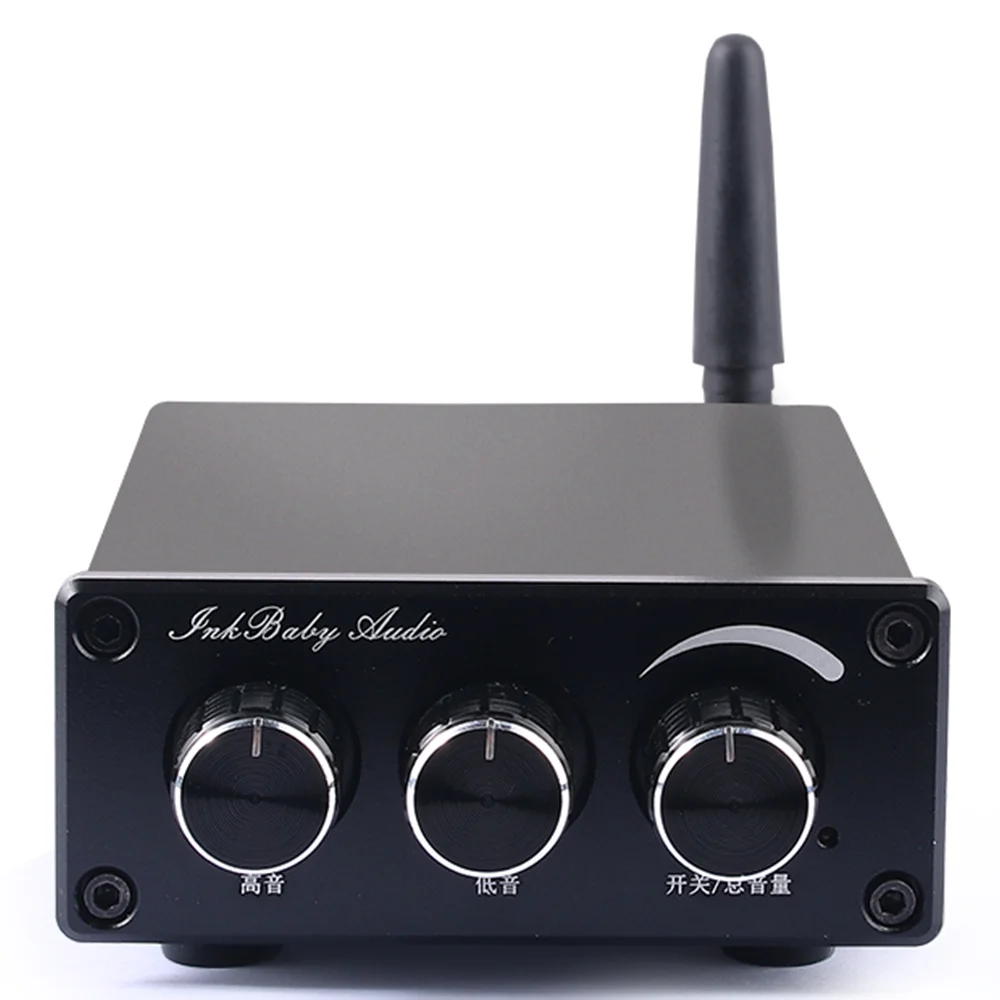 Amplificador tpa3116d2 bluetooth 5.0 50w * 2 amplificador de áudio estéreo de dois canais chip original