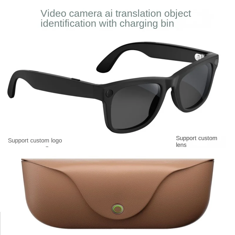 Intelligent Camera Recording Bluetooth Glasses Camera High-definition Anti Shake Call Recognition Translation Glasses New 2026