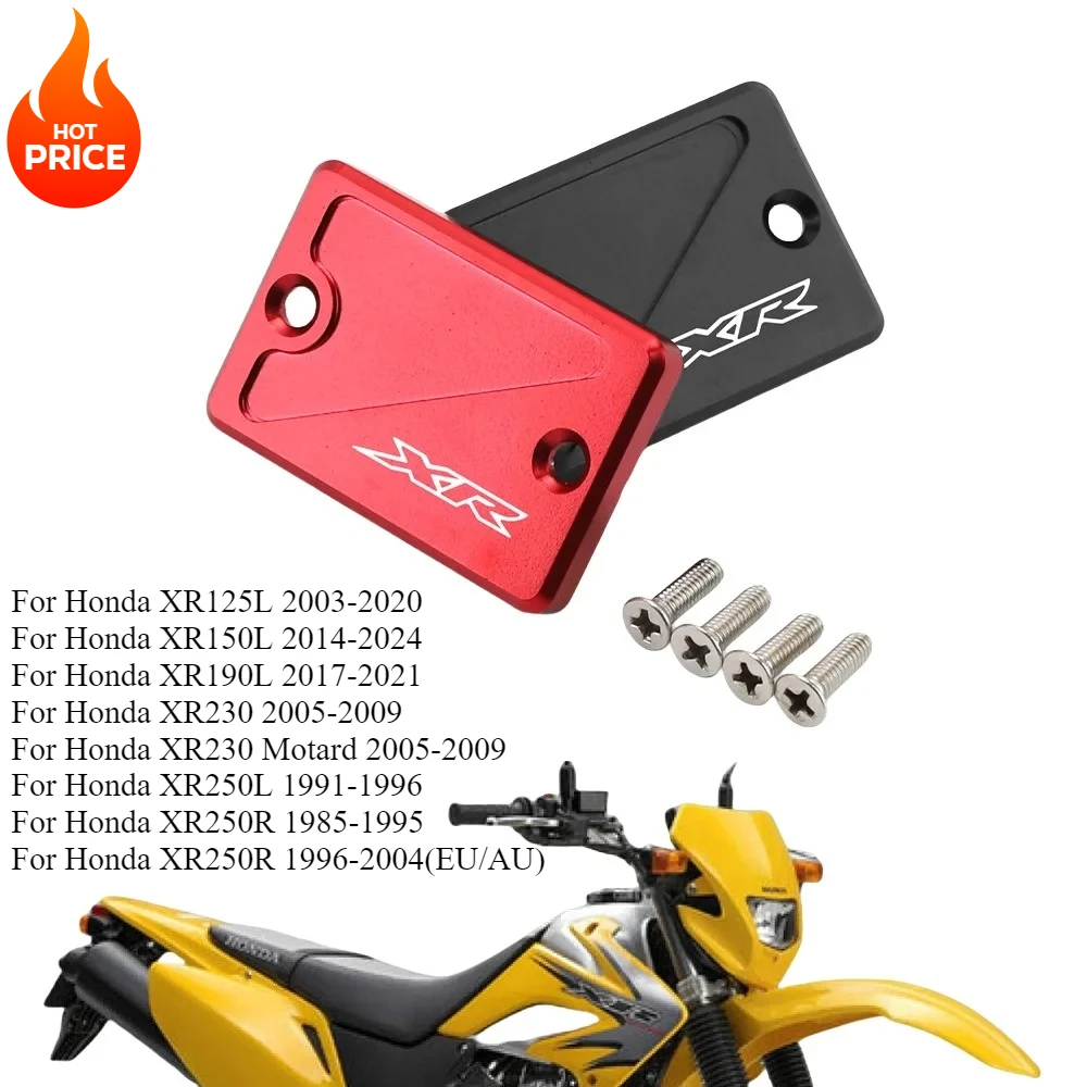 

Front Brake Reservoir Cover For HONDA XR 650L 650R 250L 600R XR400 XR250 XR230 Motard Motorcycle Oil Cylinder Cap XR650 R XR250L