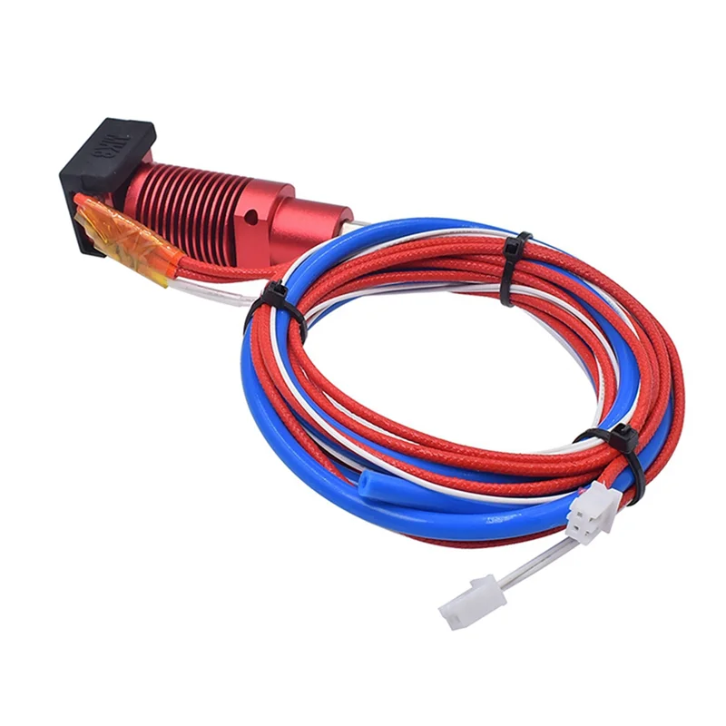 Upgraded 3D J-Head CR10S PRO Hotend Extrude Hot End Kit Print Head Round Remote Extruder Kit For Creality Ender-3 CR10S PRO 12V