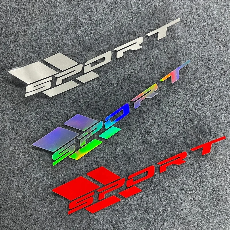 

Sport Motorcycle Stickers Personality Modified Waterproof Vinyl Locomotive Fender Front Cover Rear Cover Decorative Decals