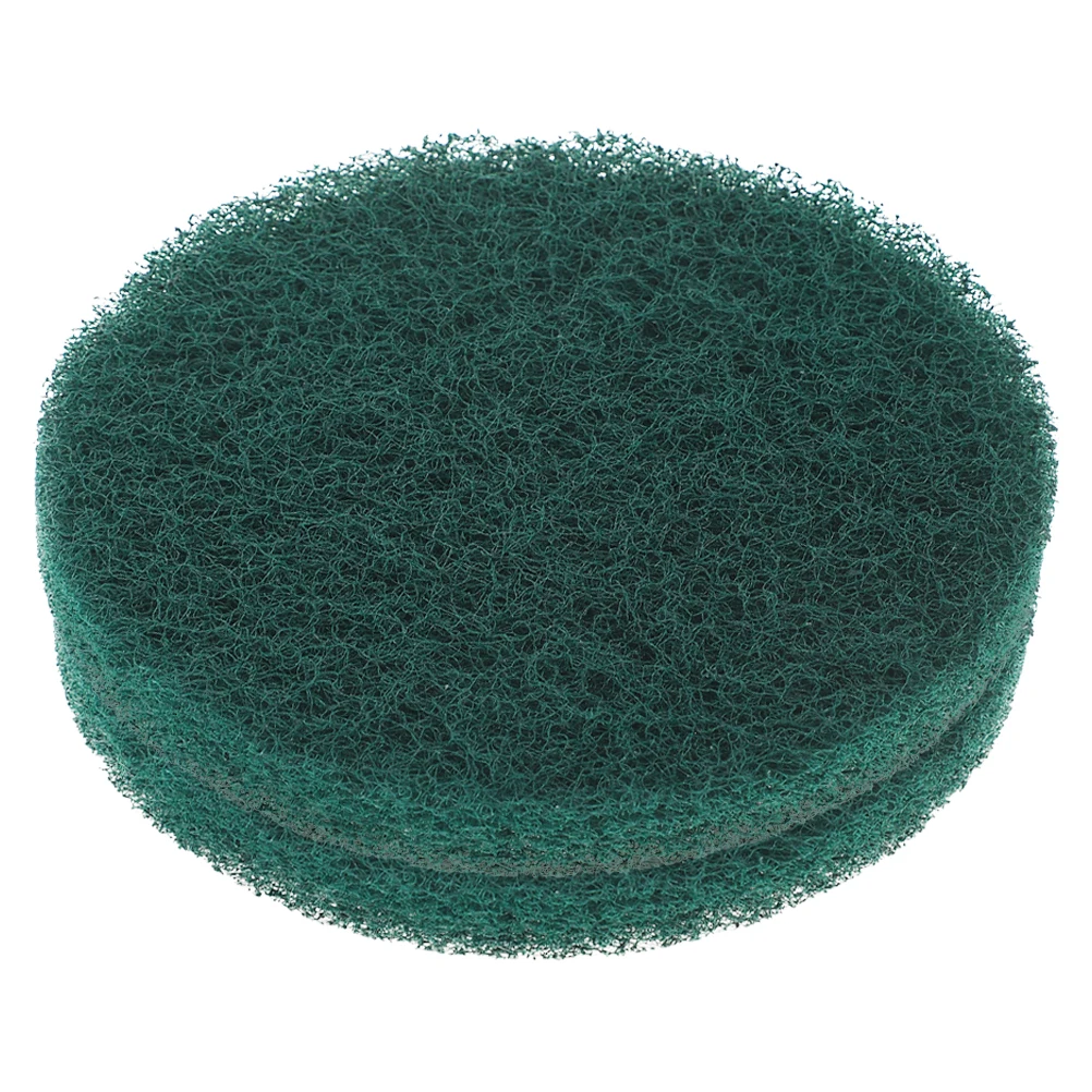 

2Pcs Non Scratch Scouring Pads Cleaning Kit Green Home Car Wheel Brush Scrub Sponges Electric Pad Polishing Efficient