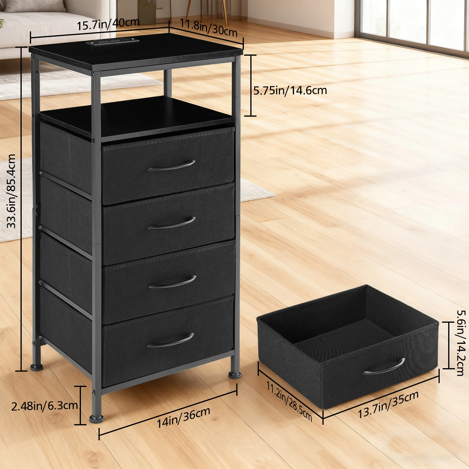 Thumbnail 3 - #33 Best Selling Bedside Nightstand Tables