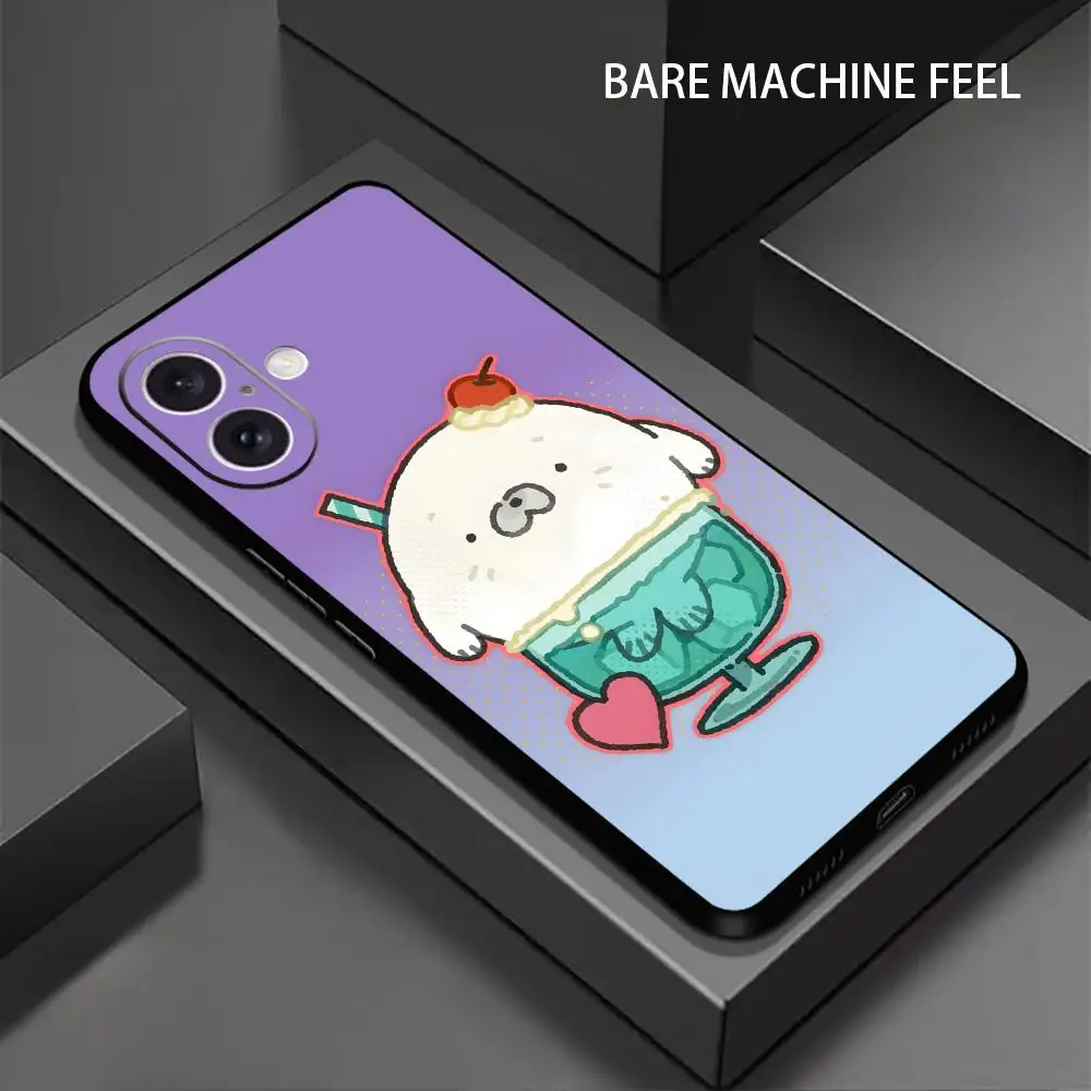Cute Popular seal design Phone Case For iPhone 17 16 15 14 13 12 X XR XS 8 Plus Mini Pro Max Soft black Shockproof Cover view 4