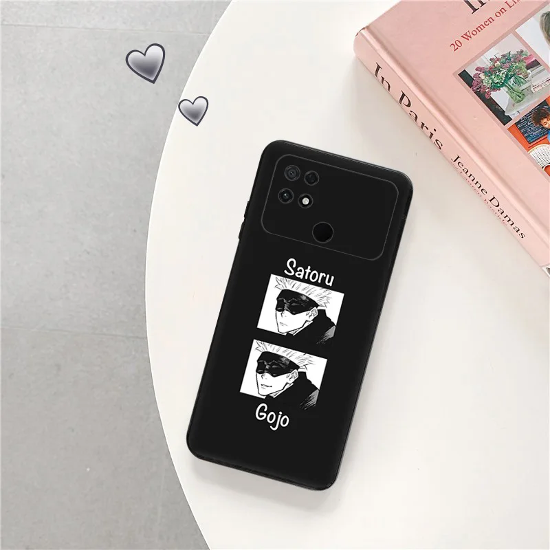 Soft Cases for Xiaomi Mi Poco X4 Pro F3 F4 GT F5 X3 X5 5G M4 M3 M5S C51 C50 C40 M5 Gojo Satoru Jujutsu Kaisen Phone Case Cover image 4
