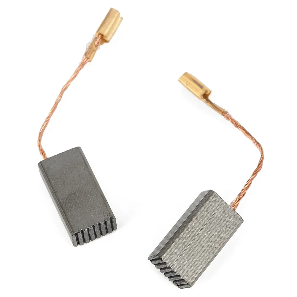 2pcs Motor Carbon Brushes For Bosch GWS 6-115 E PWS 8-125 Angle Grinders Brush Motor Accessories Rotary Tool Free Ship
