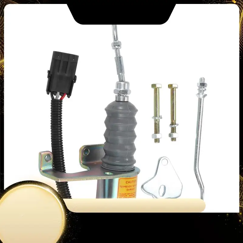 

1 комплект 12 В электромагнитного клапана остановки дизельного двигателя 1751ES SA-3742-12 для деталей инженерных транспортных средств-A74F