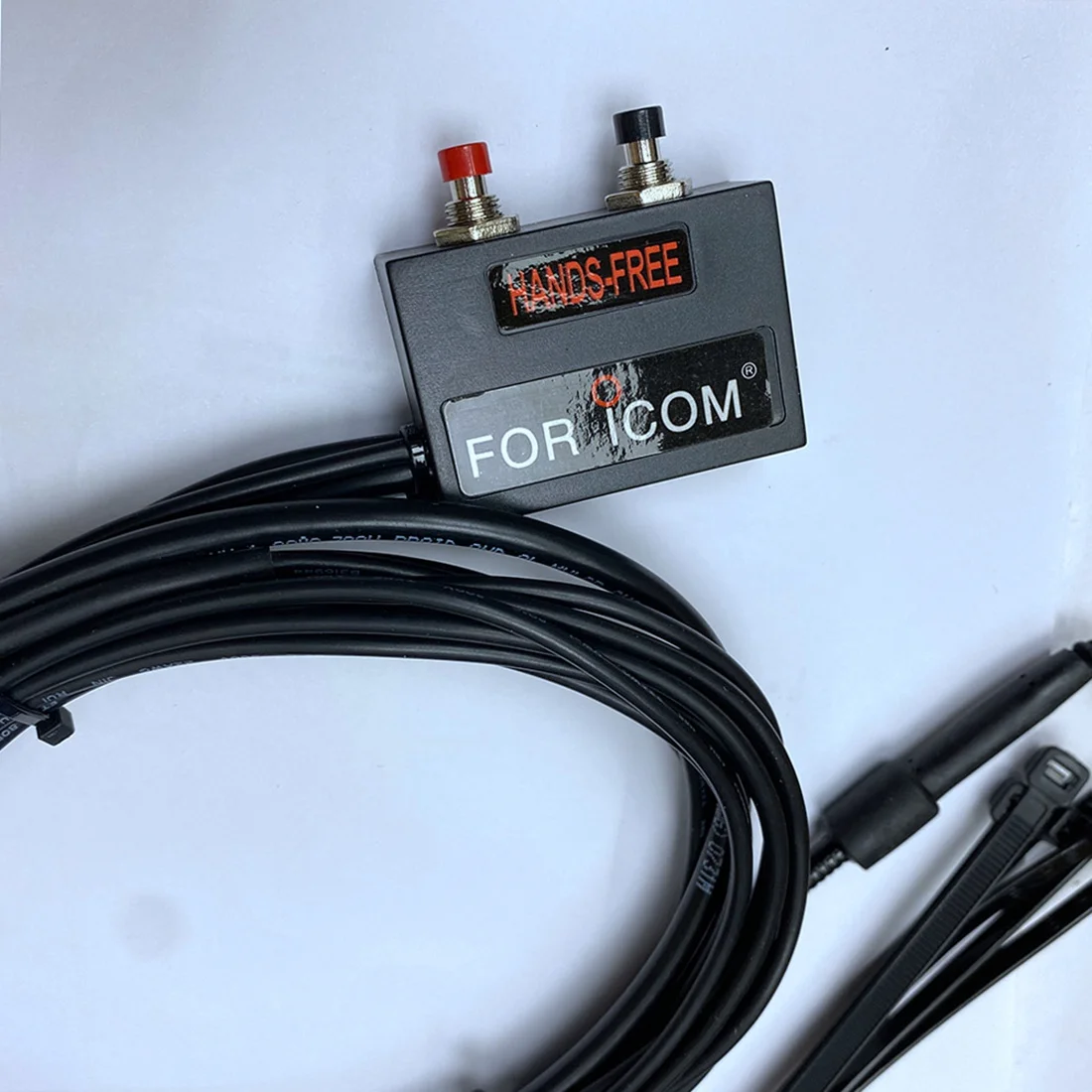 Finger PTT 8 Pin Hands-Free Microphone for ICOM IC2200H IC-2200H IC2720 IC-2720 IC2820 IC-2820 IC2730 IC-2730 Radio